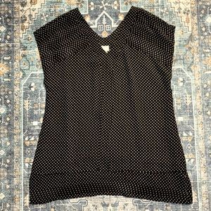 NWOT CONVERSE Star Print Blouse, Size Small